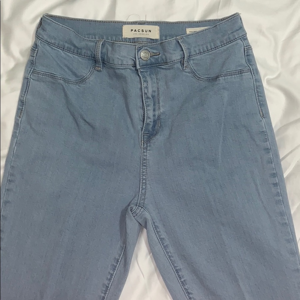 Pacsun High Waisted Cycle Wash Jeans